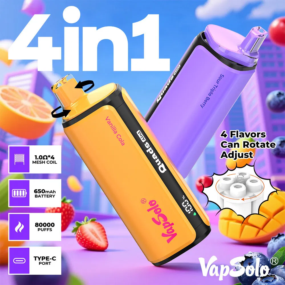 Vapsolo Quads 80k Puffs Disposable Vape suppliers