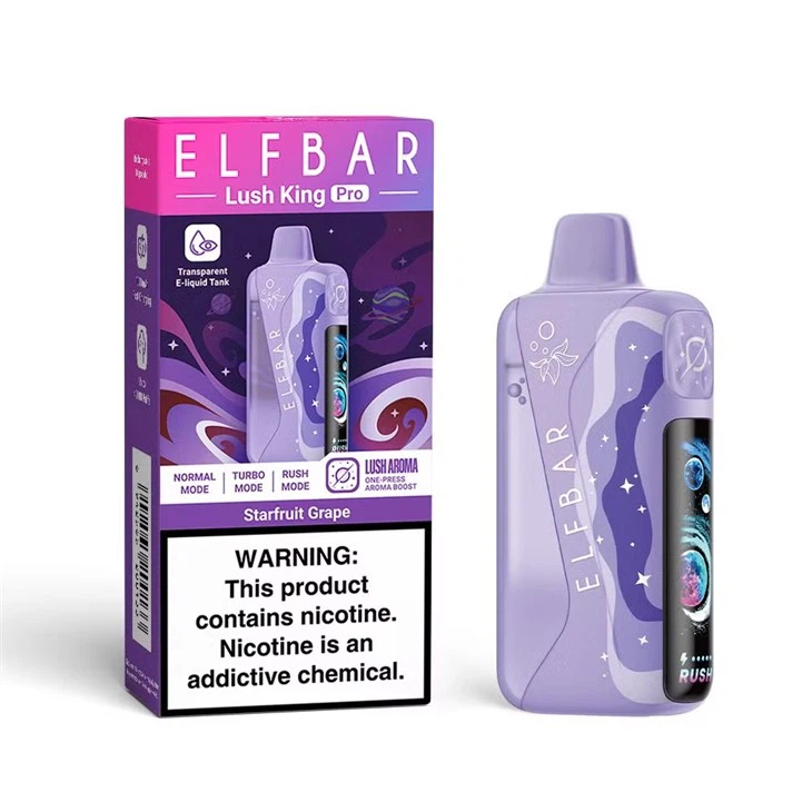Elfbar Lush King Pro 40K Puffs EU Warehouse Bood Rave Pro Vitamin Vape Electron Cigarette high quality