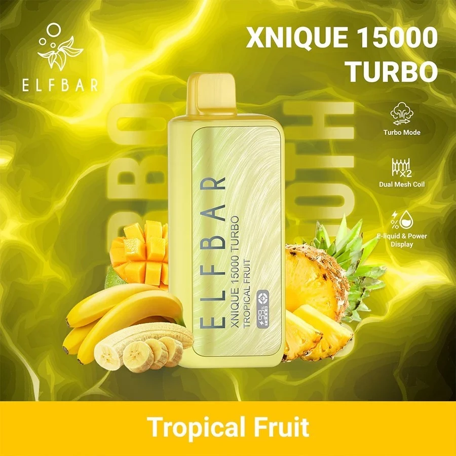 Elfbar Xnique Turbo 15000 Puffs Disposable Vape high quality