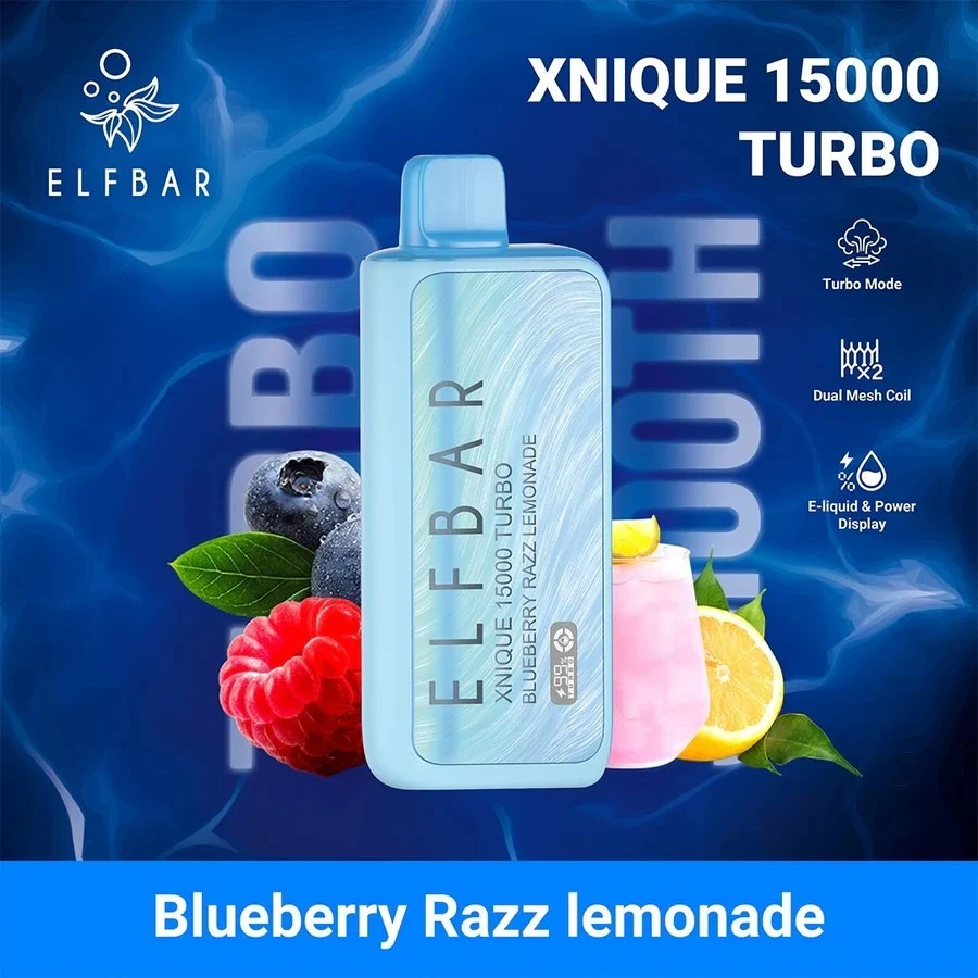 Elfbar Xnique Turbo 15000 Puffs Disposable Vape price