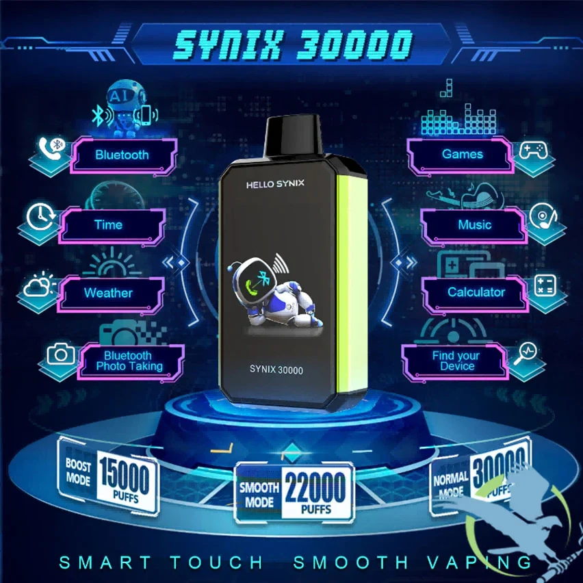 HELLO SYNIX 30000 PUFFS Disposable Vape