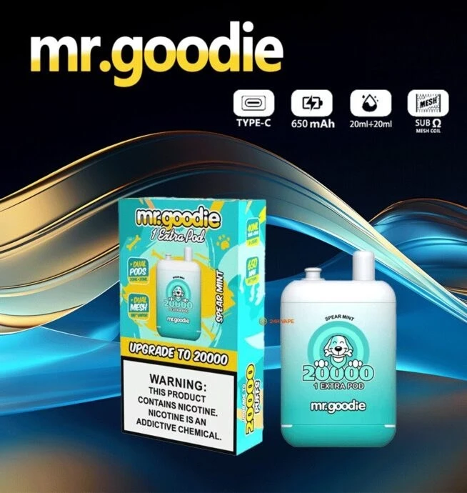Mr.Goodie 20000 Puff 20K Rechargeable Disposable Vape high quality