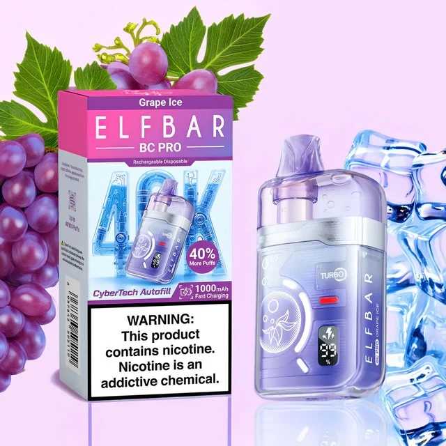 Elf Bar BC 40000 Pro Grape Ice 5 Elf Bar BC 40000 Pro Grape Ice 5