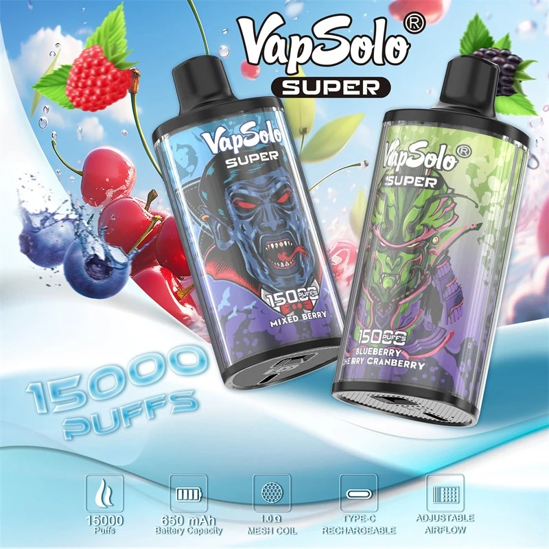 vapsolo super 15000 puff disposable vape 14