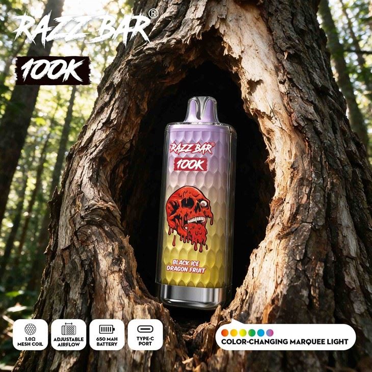 Razz Bar 100K Puffs Eu Spain France Disposable Vape high quality