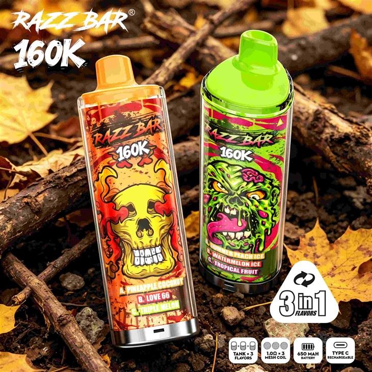 Razz Bar 160K Puffs 160k Eu Spain France Disposable Vape