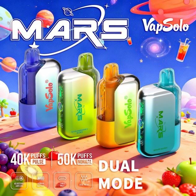 Vapsolo Mars 50K Puff Disposable 50000 Puffs Vape Wholesale suppliers