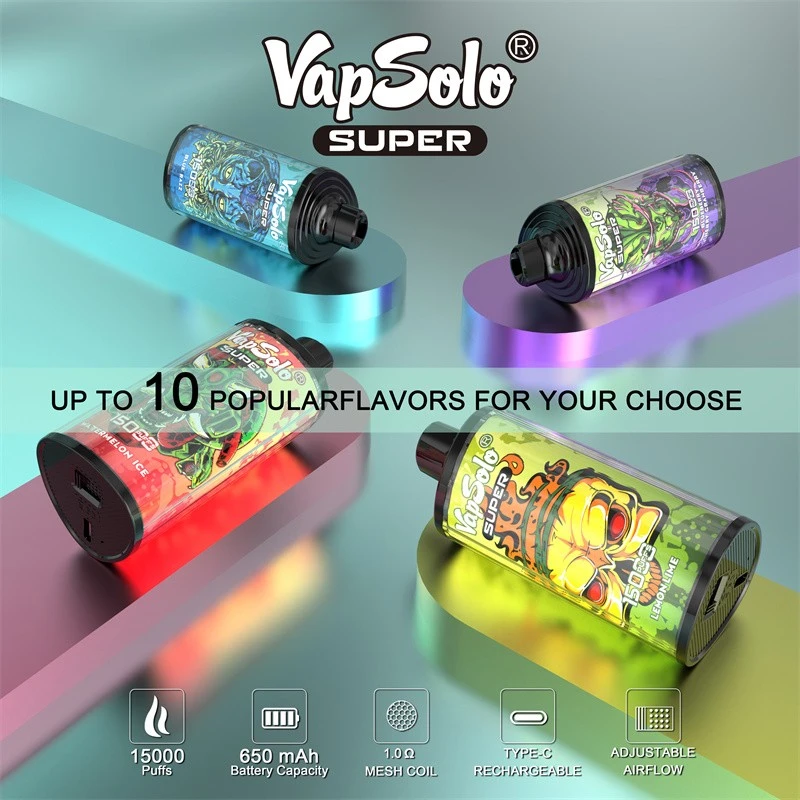 Vapsolo Super 15000 Puffs Disposable 15K Vape Wholesale suppliers