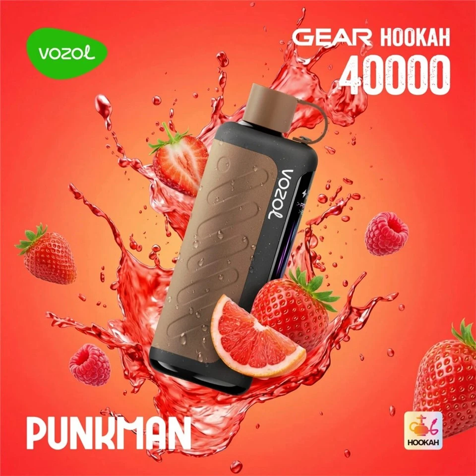 EU Warehouse Vozol Gear Hookah 40000 Puff 40K DTL Disposable Shisha Vape high quality