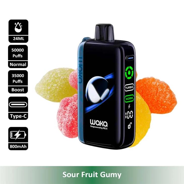 Waka Jupiter 50000 Puff Disposable Vape high quality