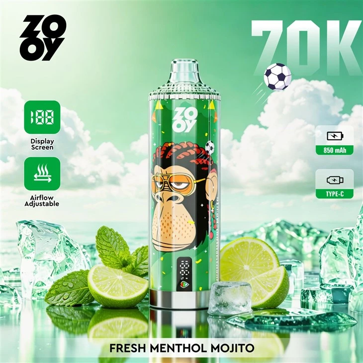 ZOOY Crystal 70k Puffs Disposable Vape EU Warehouse best