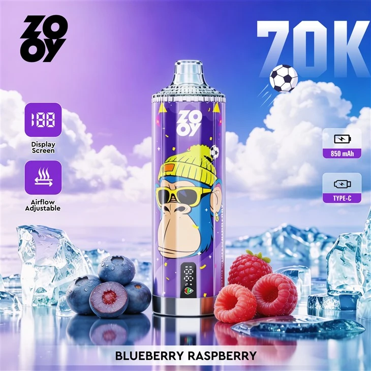 ZOOY Crystal 70k Puffs Disposable Vape EU Warehouse