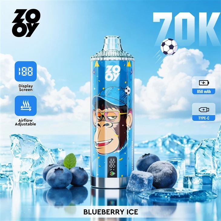 ZOOY Crystal 70k Puffs Disposable Vape EU Warehouse high quality